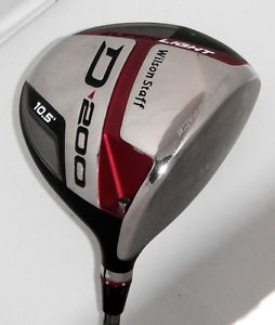 Wilson Personale D200 Driver / 10.5 Degree / UST Elements Cromo Regolare Grafite image 1