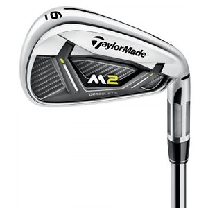NEW 2017 TaylorMade M2 Irons Right Handed 6-PW,AW,SW Steel Regular image 1