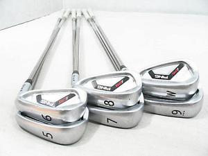 Used[B+] Golf Ping i25 Iron Set Carbon revised Stiff Men J5X image 1