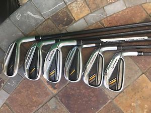 Taylormade Rocketblades Iron Set 5 To Pw Graphite Men's Regular image 1