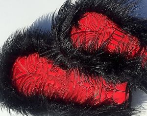 SCOTTY CAMERON Ltd Edition TIKI MAN FUR Set(2) HEADCOVER *RED/BLACK New Release* image 1