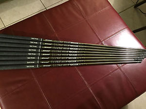 UST Recoil F4 110 Iron Shaft Set 4-PW+GW (8pcs) / S-FLX / Golf Pride BCT image 1