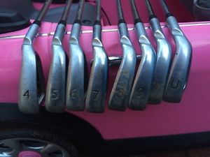 ping i20 irons Th Blue Dot SR Shafts image 1