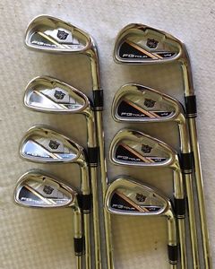 C10 RH Wilson Staff FG Tour V4 Forged 4-PW,GW Cavity Back Iron  Nippon Modus 3 image 1