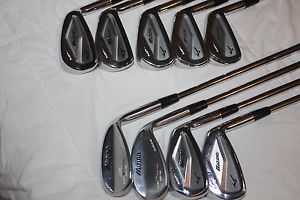 mizuno mp63 4-LW iron set stiff s s300  Nice!! image 1