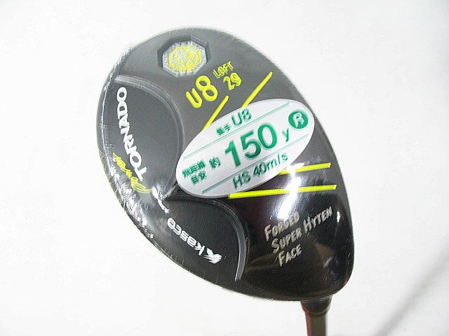 Used[S] Golf Kasco Power Tornado 8 Eight 2015 Utility Regular U8 Men K9N image 1
