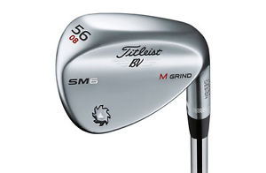 Titleist Vokey SM6 Wedge - Tour Chrome-56 °-S 56.10 RH - S Grind image 1