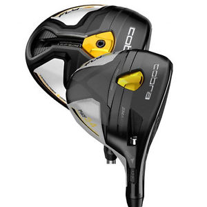 Cobra Fly-Z+ Driver &amp; 3-4 Wood Bundle / White  / VLCT-ST Stiff Flex Graphite image 1