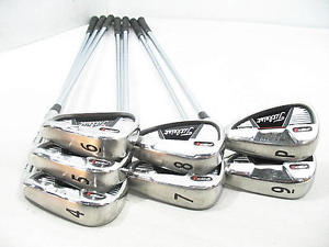 Used[B-] Golf Titleist AP1 710 Iron Set Steel revised Stiff Men D9I image 1