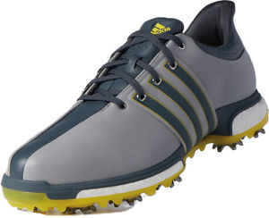 Adidas Tour360 Boost Golf Shoes Onix/Yellow 8 Medium image 1