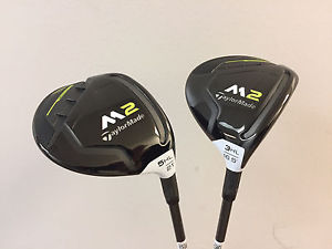 Mint TaylorMade 2017 M2 3HL &amp; 5HL Wood Pack Senior Flex RH + HC image 1
