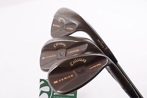 CALLAWAY X SERIES JAWS WEDGE SET / 52 + 56 + 60 / WEDGE FLEX SHAFT / 55404 image 1