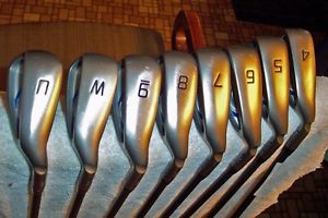 Ping GMax Iron Set 4-PW and UW Senior RH Graphite, Black Dot. Free Shipping! image 1