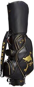 NEW Oakley Japan Golf SKULL 10.0 Carry Caddy 9.5in Bag 92925JP Black Gold image 1