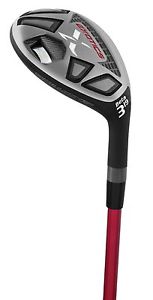 Tour Edge Exotics XCG7 Beta 4 Hybrid 22* (Red Tie, STIFF) Rescue Golf Club NEW image 1