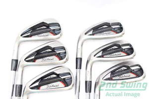 Titleist 714 AP1 Iron Set 5-PW Steel Regular Left 38 in image 1