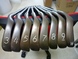 PING EYE 2 Plus BeCu Copper Orange dot 8 irons set #3-W PING EYE2 + w/MICROTAPER image 1