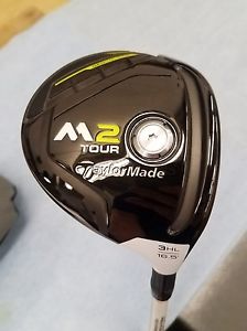 2017 Taylormade M2 Tour 3HL 16.5 Aldila Rogue Silver 110 70 X-Flex  Mint image 1