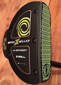 "Tour Issue" Odyssey, Metal-X Milled 2-Ball Putter/ Wt. Kit/ SuperStroke CC/ 34" image 1