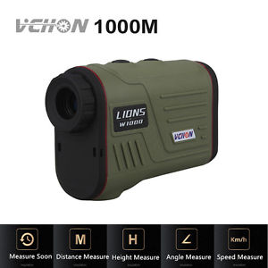 1000m Laser Rangefinder Monocular for Golfing Hunting Measurer Handheld Outdoor image 1