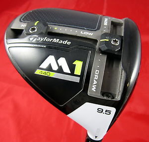 Taylormade 2017 M1 440 Driver Mens RH 9.5 Golf Design Tour AD DI-6 Stiff MINT image 1