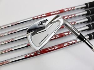 Used[B+] Golf Honma Tour World TW727V Iron Set Custom MODUS3 TOUR105 Stiff R2C image 1