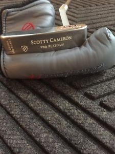 SCOTTY CAMERON PRO PLATINUM LAGUNA MID SLANT PUTTER 35" image 1