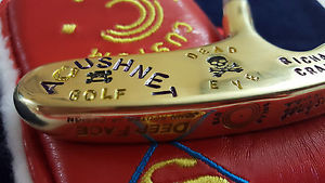 Titleist Acushnet Bulls Eye Deep Face Custom Grim Reaper Putter 35" MINT image 1
