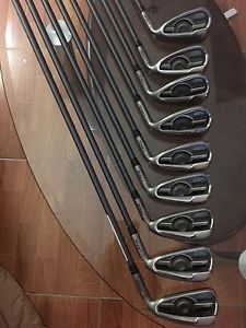 Ping G Series Irons 5-LW, 9 irons.  Reg, RH, Graphite, Orange Dot image 1