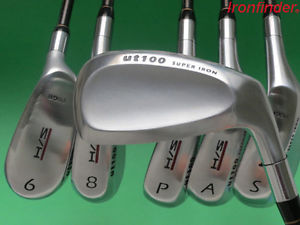 PRGR H/S UT100 Super Iron 6,8,9,P,A,S Graphite M-40 Medium Men's Right Handed image 1