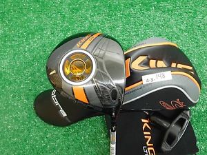 Cobra 2016 King LTD Driver Aldila Rogue Black 60 Regular with HC &amp; Tool Mint image 1