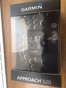 Garmin Approach S20 GPS Golf Watch - Black W/FREE LIFETIME UPDATES NEW IN BOX image 1