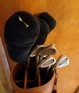 Men's PUTTER SHORT OF A FULL SET LEFT HANDED LH GOLF CLUBS..LOOK GOLFSMITH image 1