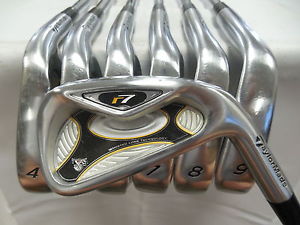 Taylormade R7 TP 3-9 Iron Set dynamic gold S300 stiff flex steel Used RH Irons image 1