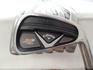 Used Callaway X2 Hot Pro Iron Set (4-PW) w/ Project X 5.0 Regular Flex Steel image 1