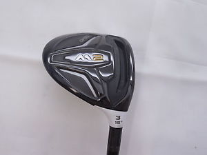 Used RH TaylorMade M2 15* Fairway 3 Wood REAX 65 Stiff Flex Graphite "Demo" image 1