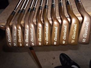 Cleveland tc-15 beryllium Golf Iron Set 1-9+pw &amp; sw =11 image 1