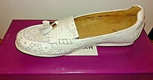 Peter Millar(7) Women's Golf Loafer white LS15F 13 image 1