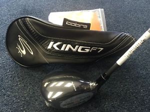 New!! Cobra F7 Black 3/4 Fairway Wood Regular Fujikura Pro 65 RH image 1