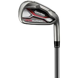 TaylorMade Mens Aeroburner Combo Irons #3R,#4R,#5-Pw Graphite/Steel, Regular image 1