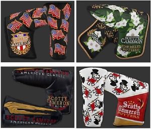 Scotty Cameron 2016 US Open, Masters, Sir Scotty, PGA Champ  (4 Head Covers) image 1