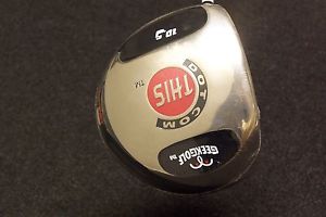 new, lefty GEEK Dot Com This (10.5*) driver w/HOUSE OF FORGED Express (REGULAR) image 1