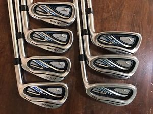 Mizuno JPX 800 4-PW Iron Set Project X Steel 5.5 Regular Flex Nice Set! 5295738 image 1