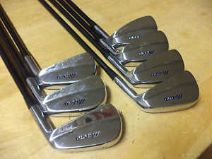 MIZUNO MP 33 Forged 4-PW IRONS IRON Set MP-33 Graphite UST ProForce S-Flex image 1
