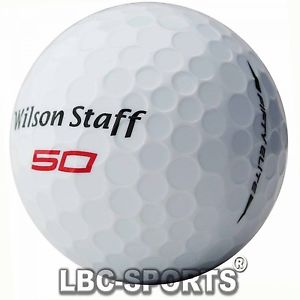 400 WILSON CINQUANTE ELITE 16 AAAAA BALLES DE GOLF PREMIUMSELECTION COMME image 1
