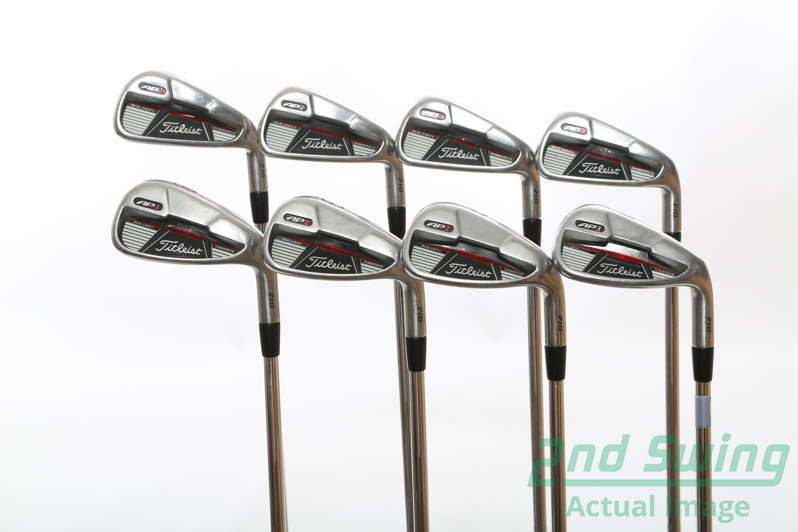 Titleist 710 AP1 Iron Set 4-PW Steel Stiff Right 37.75 in image 1