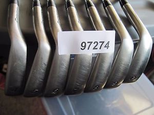 TaylorMade r7 irons 4-PW  T-Step 90 Regular Flex Steel  USED #97274 image 1
