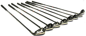 8x (Set) TaylorMade M2 55 Flex-M Golf Graphite Senior Shaft | 5 Iron - SW image 1