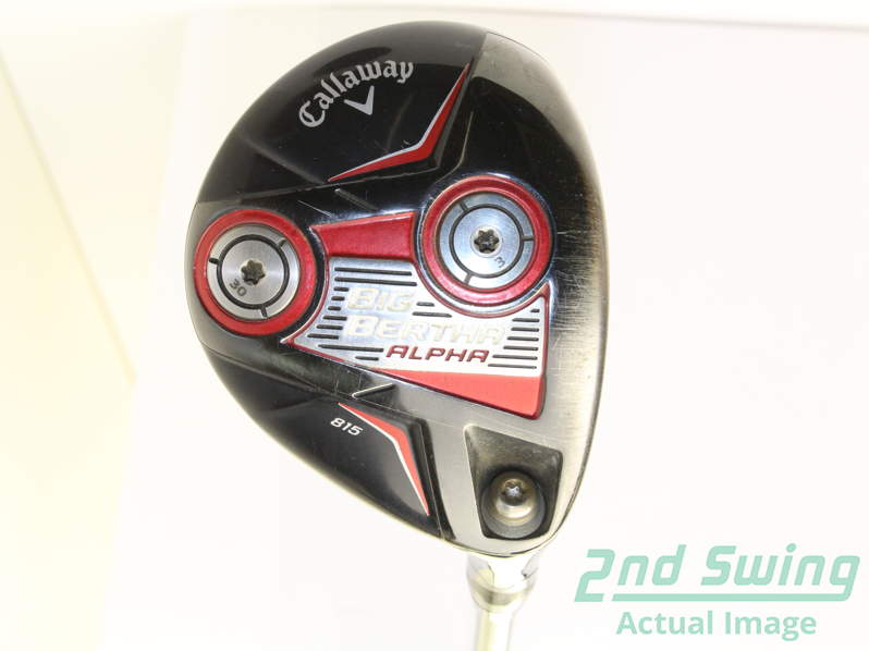 Callaway Big Bertha Alpha 815 Fairway Wood 3 Wood 3W 14* Graphite Stiff Right 42 image 1