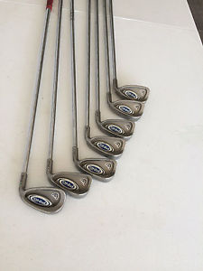 Set of Ping i5 4,5,6,7,8,9,W,, Green Dot--Great Shape! image 1
